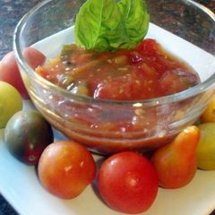 A picture of Tomato Basil Jam.