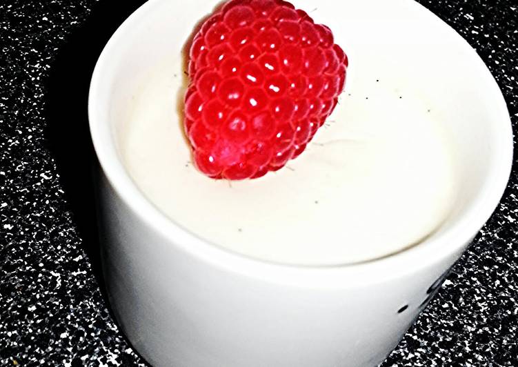 Recipe of Award-winning Vanilla Panna Cotta