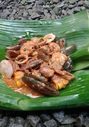 Foto resep Seafood mix saus padang