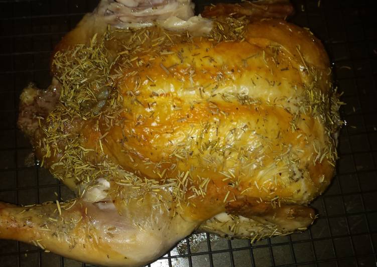 Recipe of Super Quick Homemade Rosemary PBR Chicken