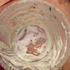 A picture of Cucumber Yogurt Sauce.