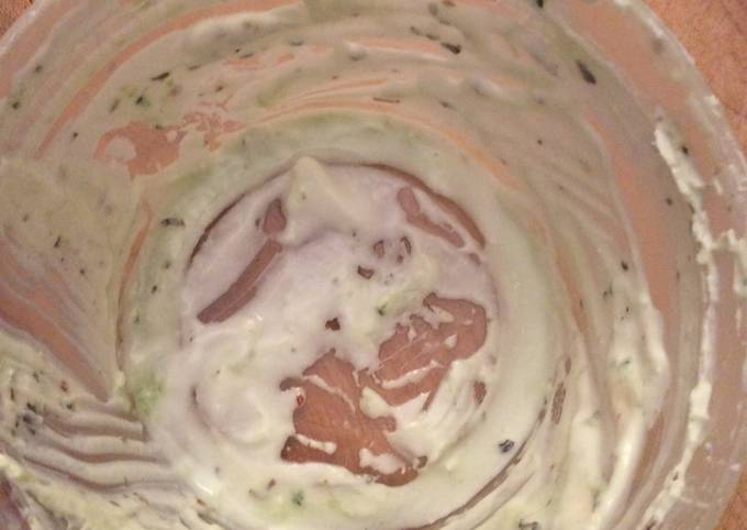 Recipe of Ultimate Cucumber Yogurt Sauce