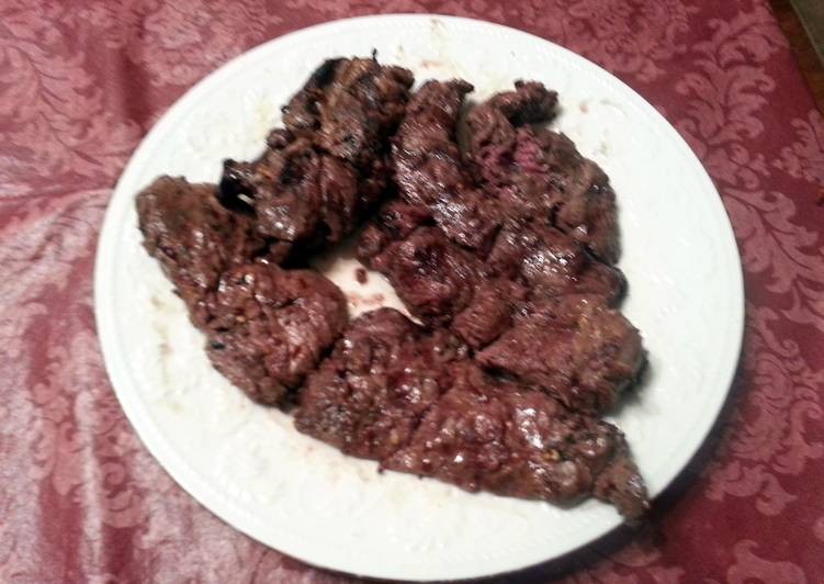 Step-by-Step Guide to Make Speedy Marinated Moose &amp; Venison Grilled Steaks