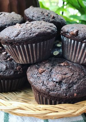 Gambar Double Chocolate Muffin