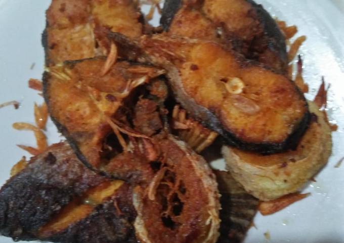 Resep Ikan patin bumbu kuning Anti Gagal