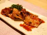grilled horse mackerel