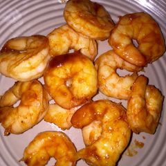 A picture of Sriracha-Glazed Shrimp.