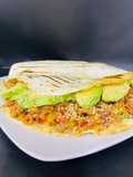 Wrap de atún y aguacate