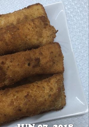 صورة لوصفة رولات مقلية