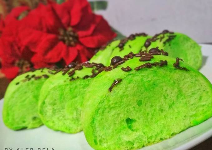 Resep Eggless Roti Sobek Pandan Ekonomis Oleh Aleb Bela Cookpad