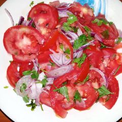 A picture of Kachumbari.