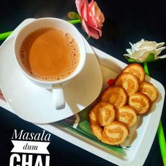 A picture of Masala dum chai.