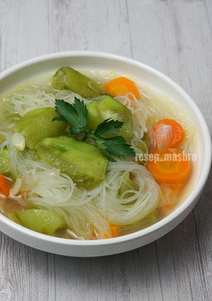Foto resep Sop Oyong Bihun