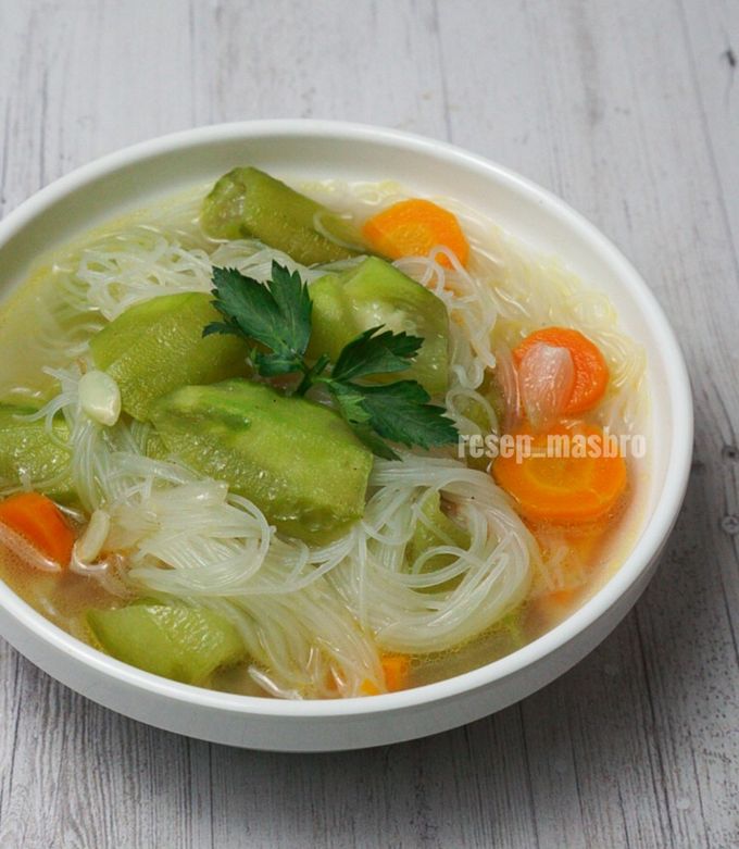 Foto resep Sop Oyong Bihun