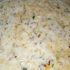 A picture of Zafrani Sheer khurma.