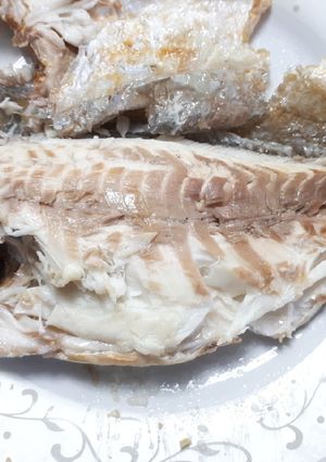 Una foto de Dorada a la sal