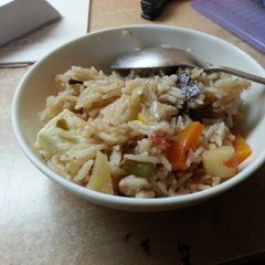 A picture of Lemony Vegetable Pilaf (Pulao).