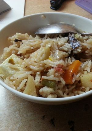 A picture of Lemony Vegetable Pilaf (Pulao).