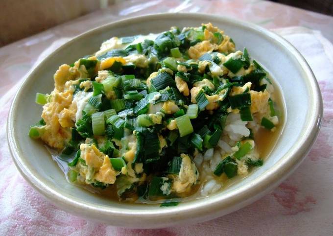 Step-by-Step Guide to Make Eric Ripert Chinese Chive and Egg Rice Bowl with Tons of Sauce
