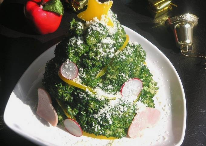 Broccoli Christmas Tree