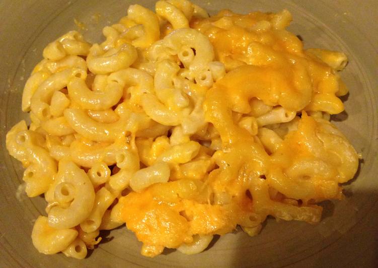 Steps to Prepare Homemade Traditional Macaroni &amp; Cheese