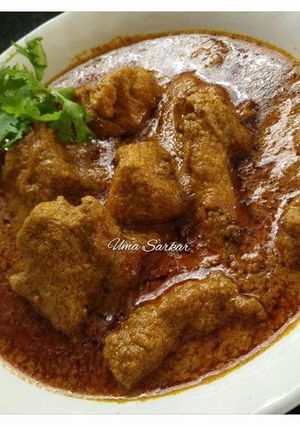 A picture of Resham chicken.