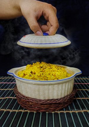 গরুর ঝুরা গোশত দিয়ে খিচুড়ি রেসিপির প্রধান ছবি