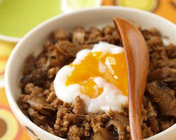 Ultimate, Prepare Ginger Teriyaki Soboro Rice Bowl Delicious Simple