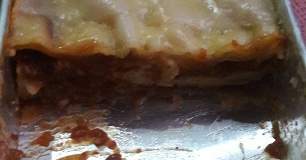 Resep Lasagna Kulit Pangsit Kukus Oleh Rani Irafani Cookpad