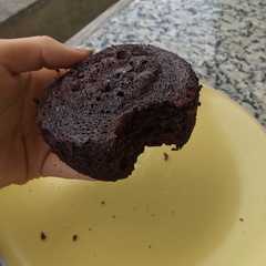 Una foto de Brownie al micro 2 ingredientes