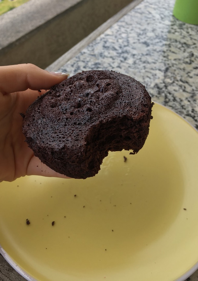 Una foto de Brownie al micro 2 ingredientes
