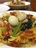 Crispy Yakisoba Noodles with Thick Ankake Sauce