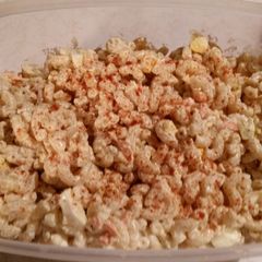 A picture of Macaroni salad.