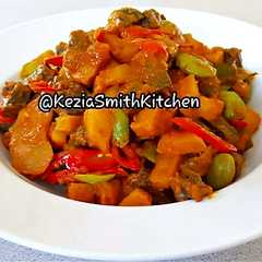 A picture of Sambal Goreng Hati Petai Kentang.