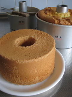 A picture of Basic Plain Chiffon Cake.