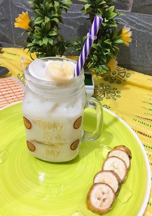 A picture of Banana Milkshake.
