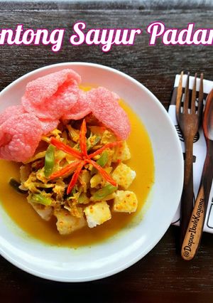 Foto resep 460. Lontong Sayur Padang