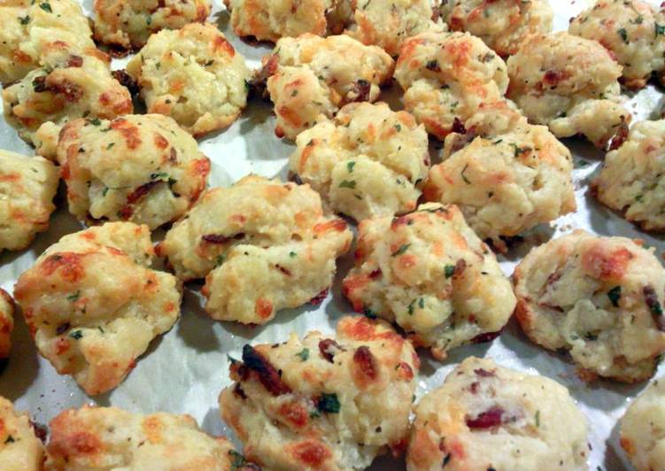 Steps to Prepare Quick bacon cheddar biscuits
