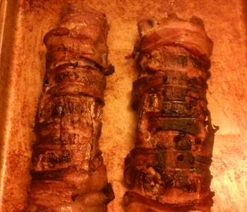 How To Making Recipe Bacon wrapped venison backstrap Very Delicious