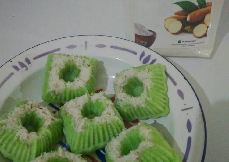 Cara Gampang Menyiapkan Putu ayu tepung mocaf (gluten free) Anti Gagal