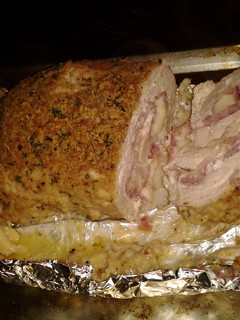 A picture of Chicken Cordon Bleu.