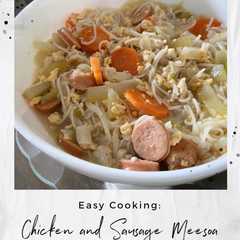 รูปของ Easy Cooking: Chicken and Sausage Meesoa (Misua Ayam Dan Sosis)