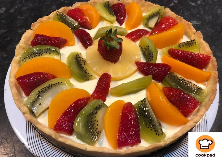 Simple Way to Make Any-night-of-the-week Fruit tart