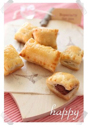 A picture of Simple Chocolate Pies Using Ready Made Pie Crusts.