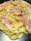 Cheese Cream Pasta With Camembert