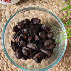 A picture of 2 Ingredients Roasted Almond Choco Bites.