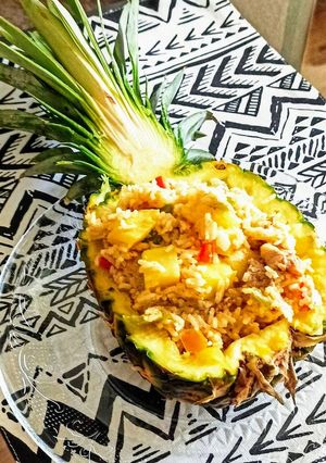 Una foto de Pinneaple Fried Rice