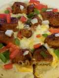 Carribean-Jerk Mini Pizza