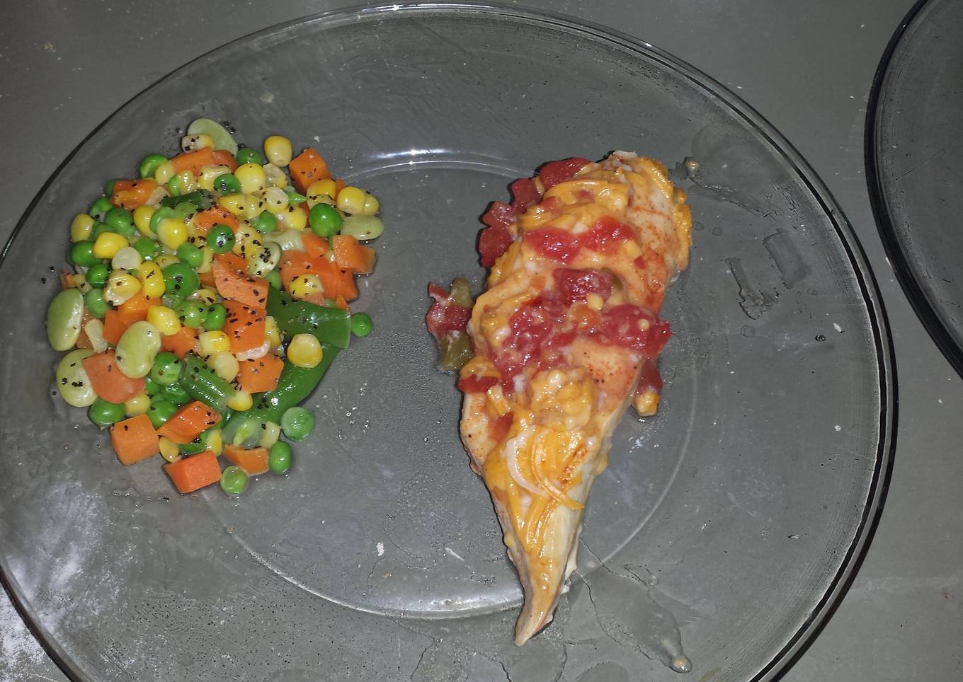 Tastey low calorie chicken dinner 305 calories