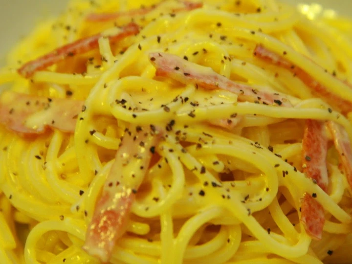Recipe Easy Pasta Carbonara for Lunch the So Delicious So Delicious